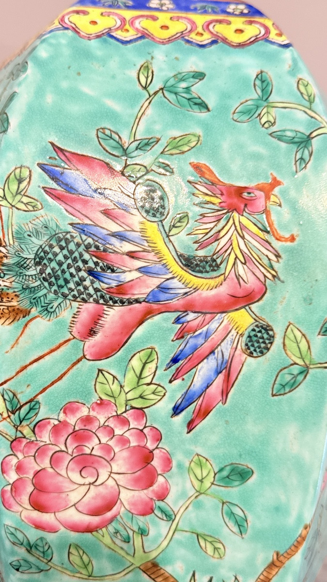 Pair Of Ginger Jars, China, Signed, 19th Century -photo-2