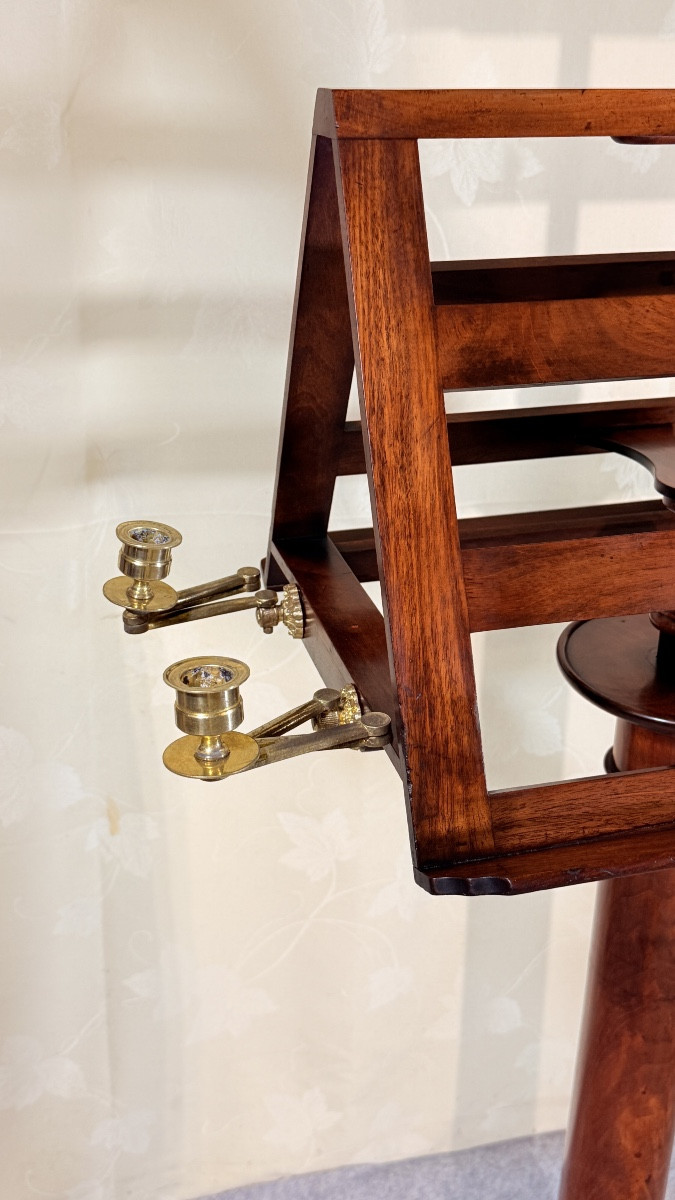 Lutrin de Duettistes en Acajou , Époque XIXe -photo-3