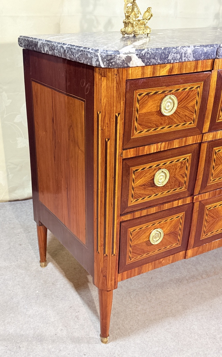 Commode Louis XVI , Époque XVIIIe Siècle -photo-2
