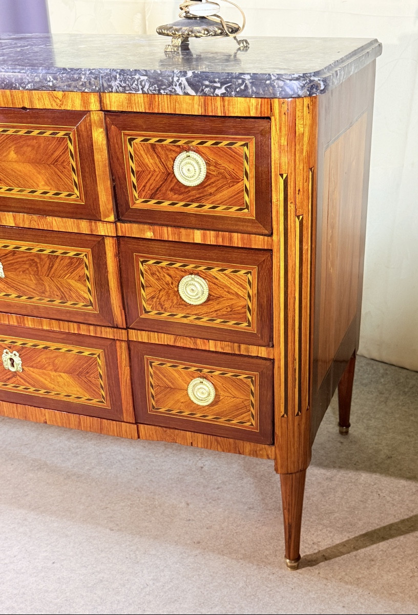 Commode Louis XVI , Époque XVIIIe Siècle -photo-1