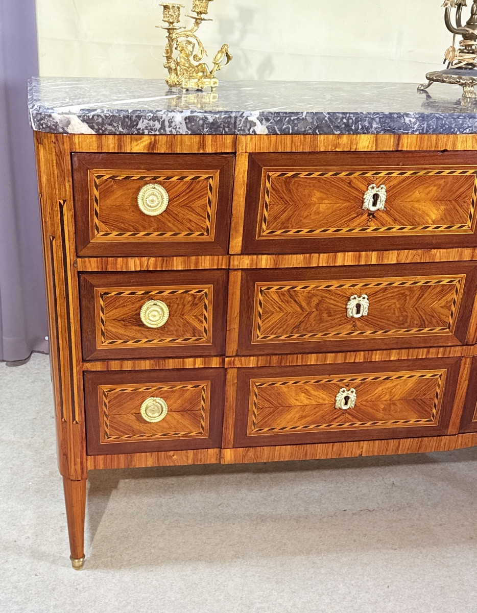 Commode Louis XVI , Époque XVIIIe Siècle -photo-2