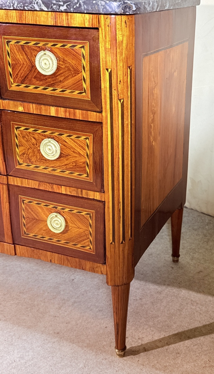 Commode Louis XVI , Époque XVIIIe Siècle -photo-4