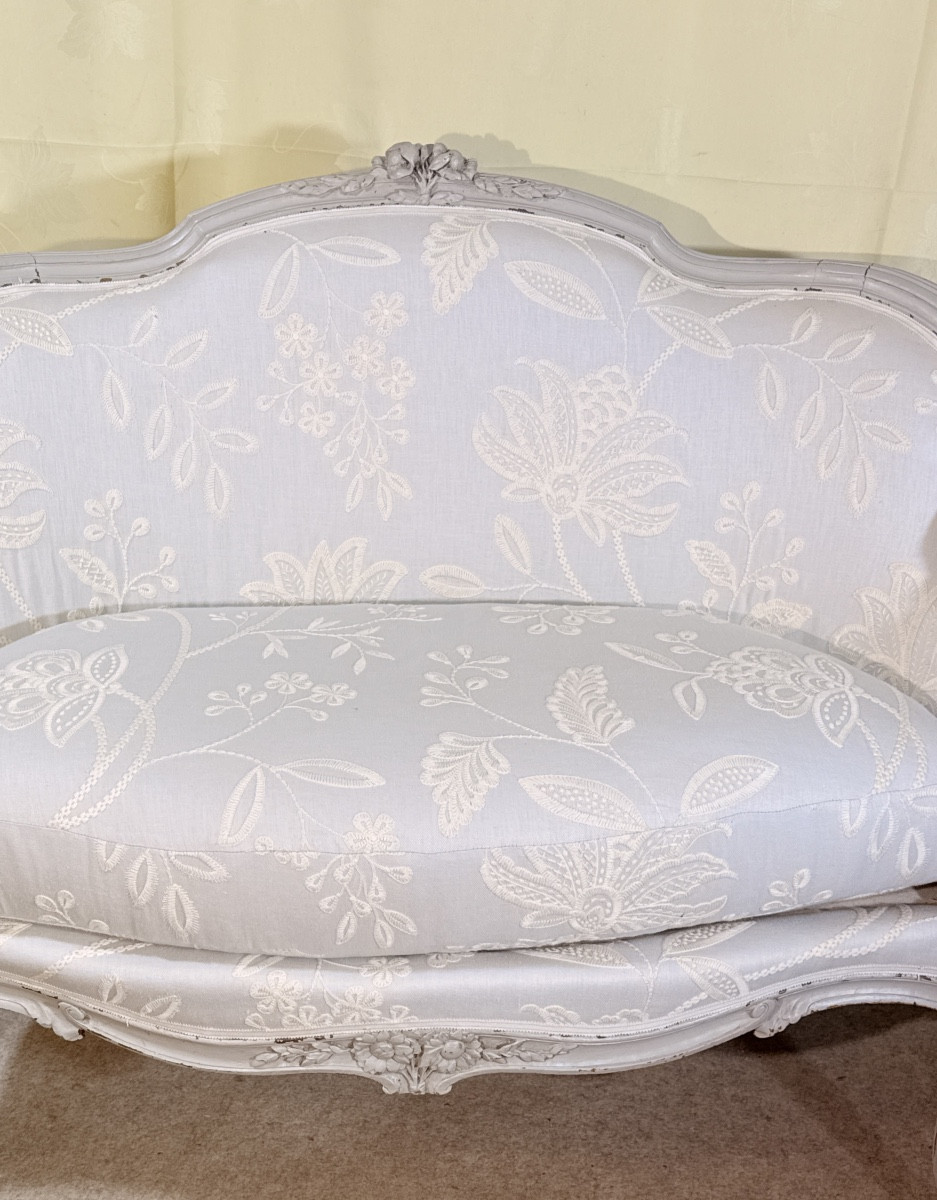 Louis XV Bench, 18th Century -photo-7