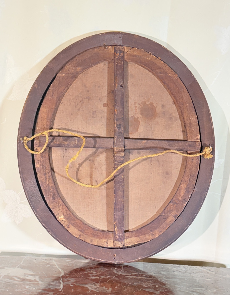 Portrait , École Française , d’Epoque XVIIIe , -photo-5