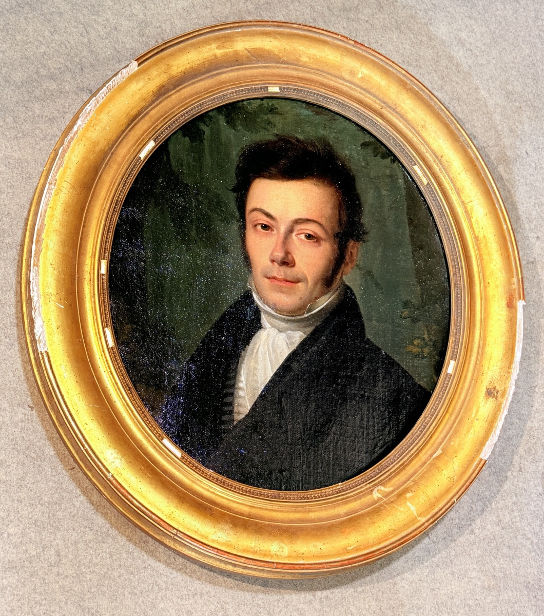 Portrait Of A Dandy – Restoration Period, Circa 1820-photo-5