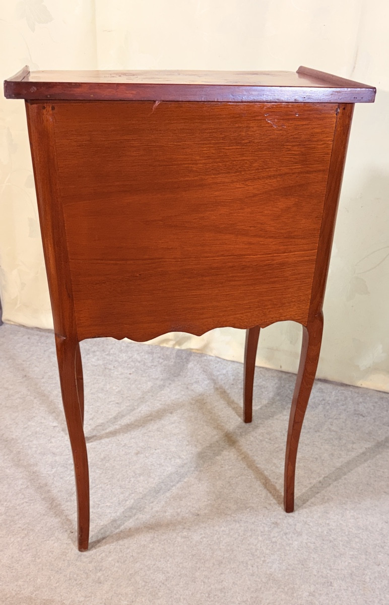 Chiffonnière Louis XV en Merisier , Époque XVIIIe Siècle -photo-5