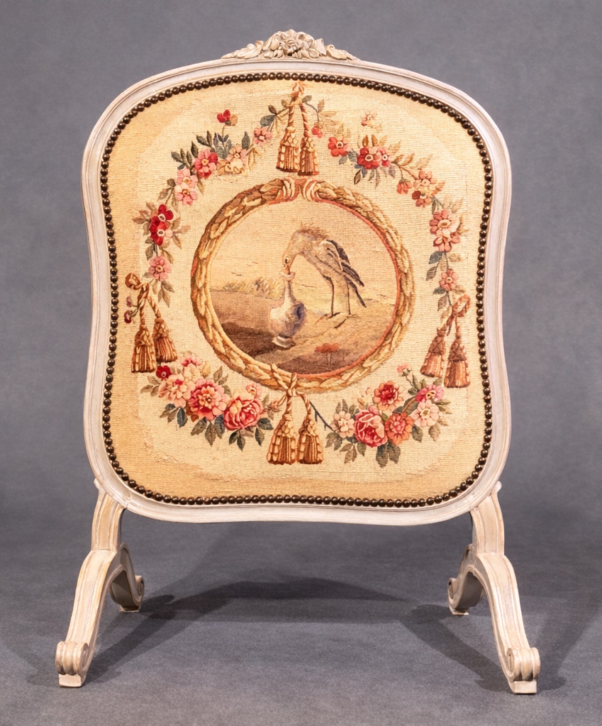 Écran de Cheminée Louis XV , Époque XVIIIe Siècle 