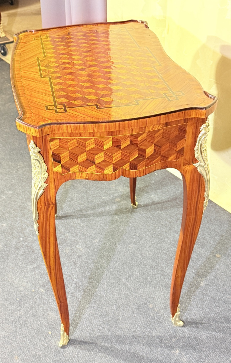 Table de Salon Louis XV , Époque XVIIIe Siècle -photo-4