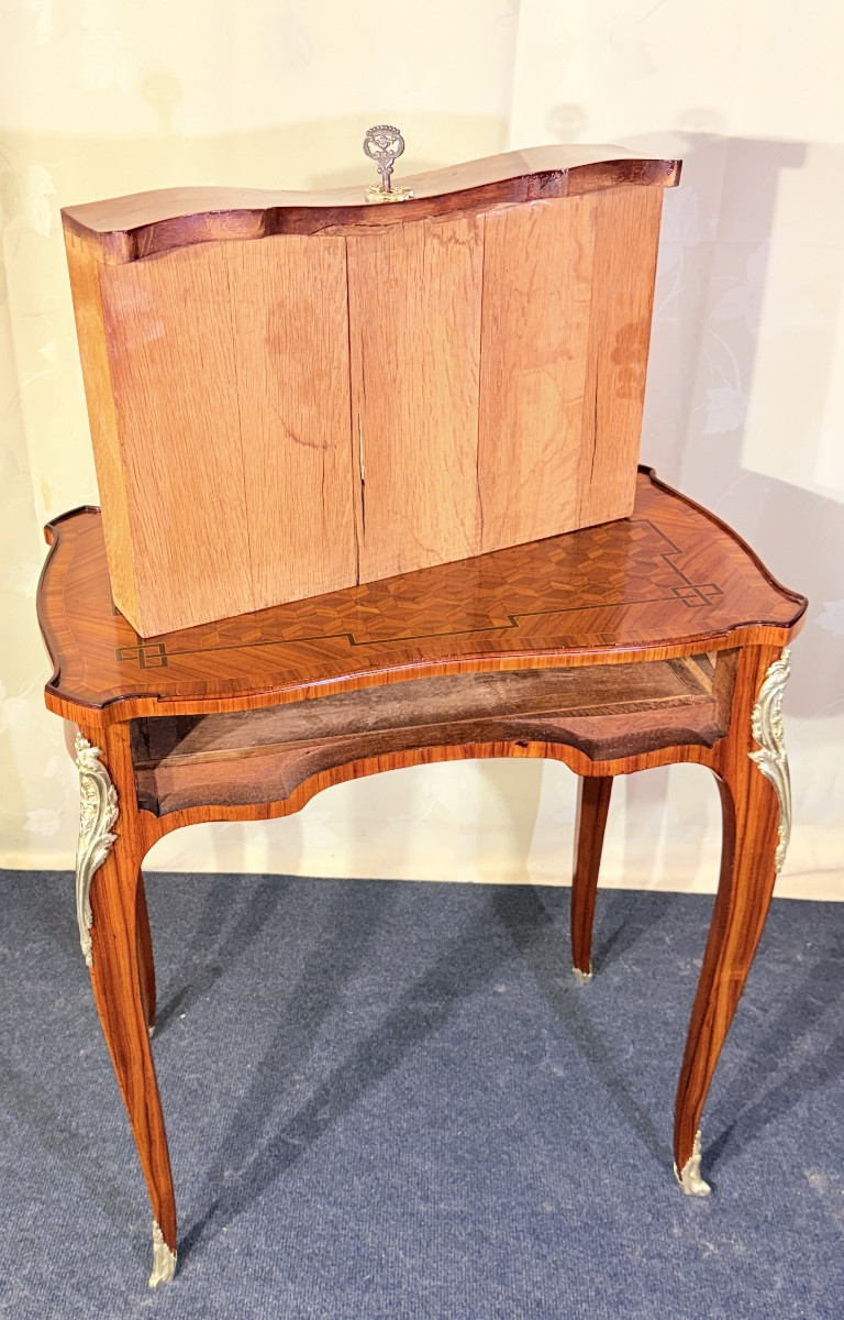 Table de Salon Louis XV , Époque XVIIIe Siècle -photo-7