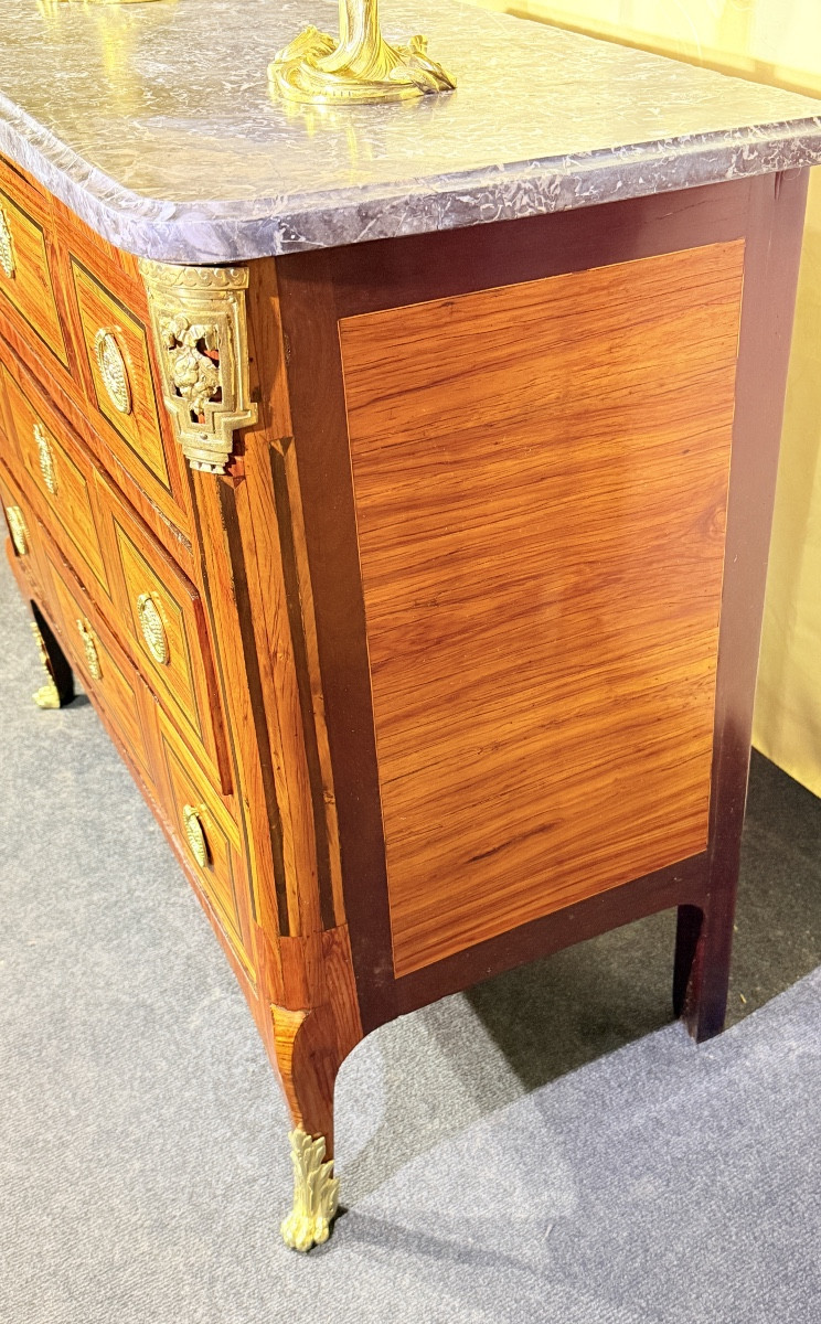 Commode Louis XVI , Époque XVIIIe Siecle -photo-4