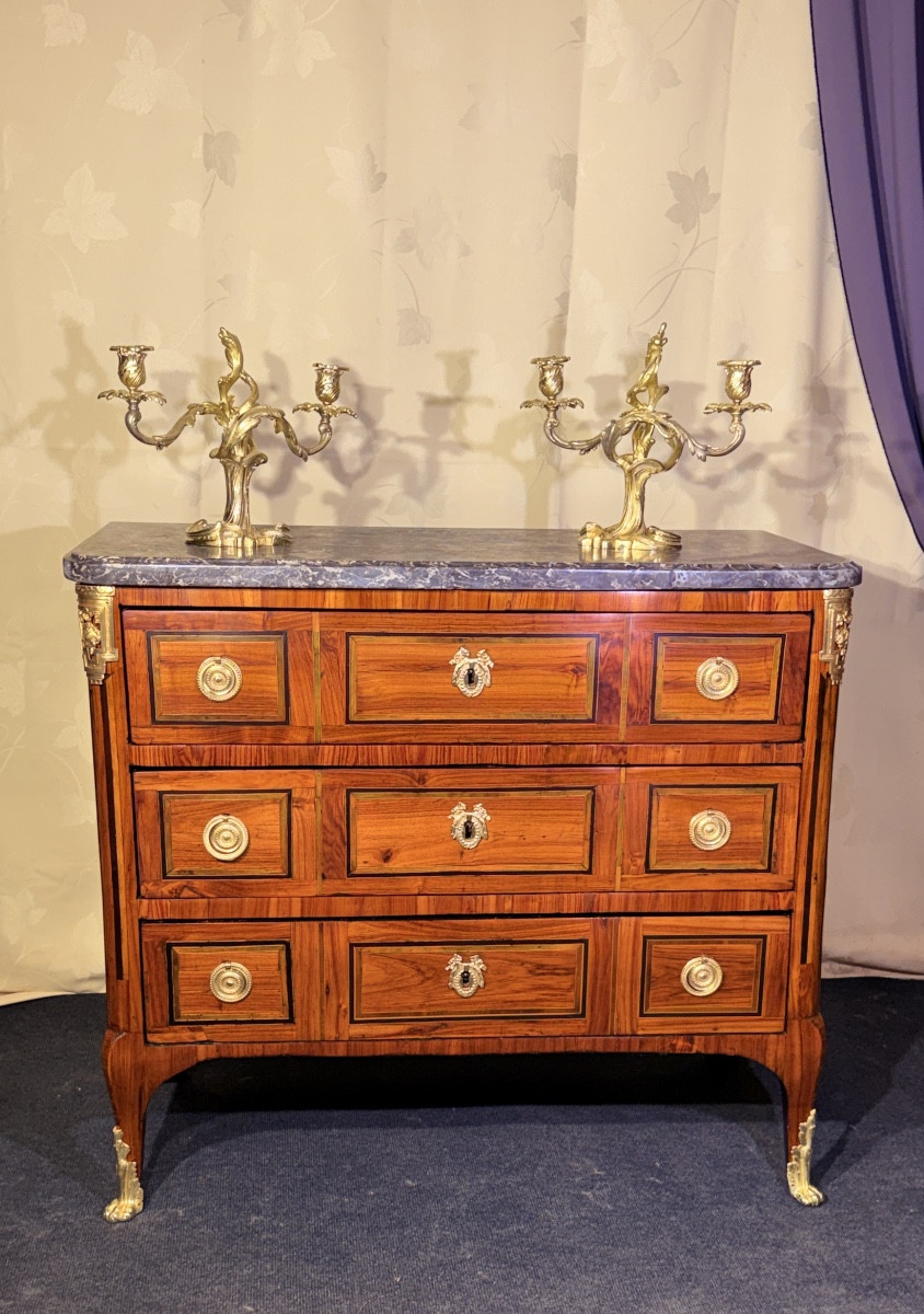 Commode Louis XVI , Époque XVIIIe Siecle 
