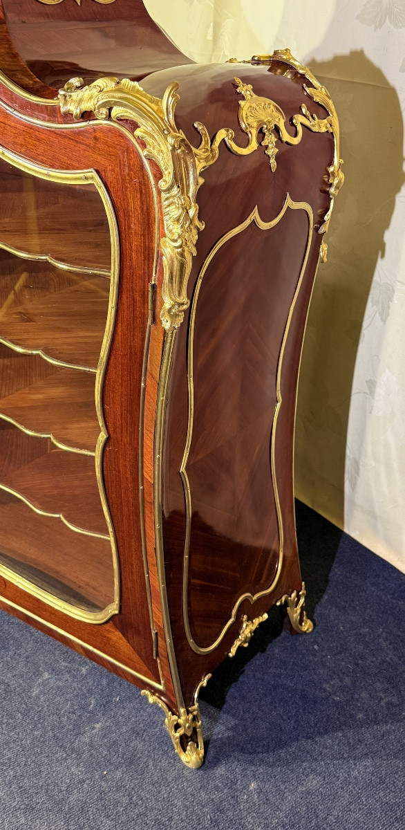 Cartonnier Louis XV Clock, 18th Century-photo-4