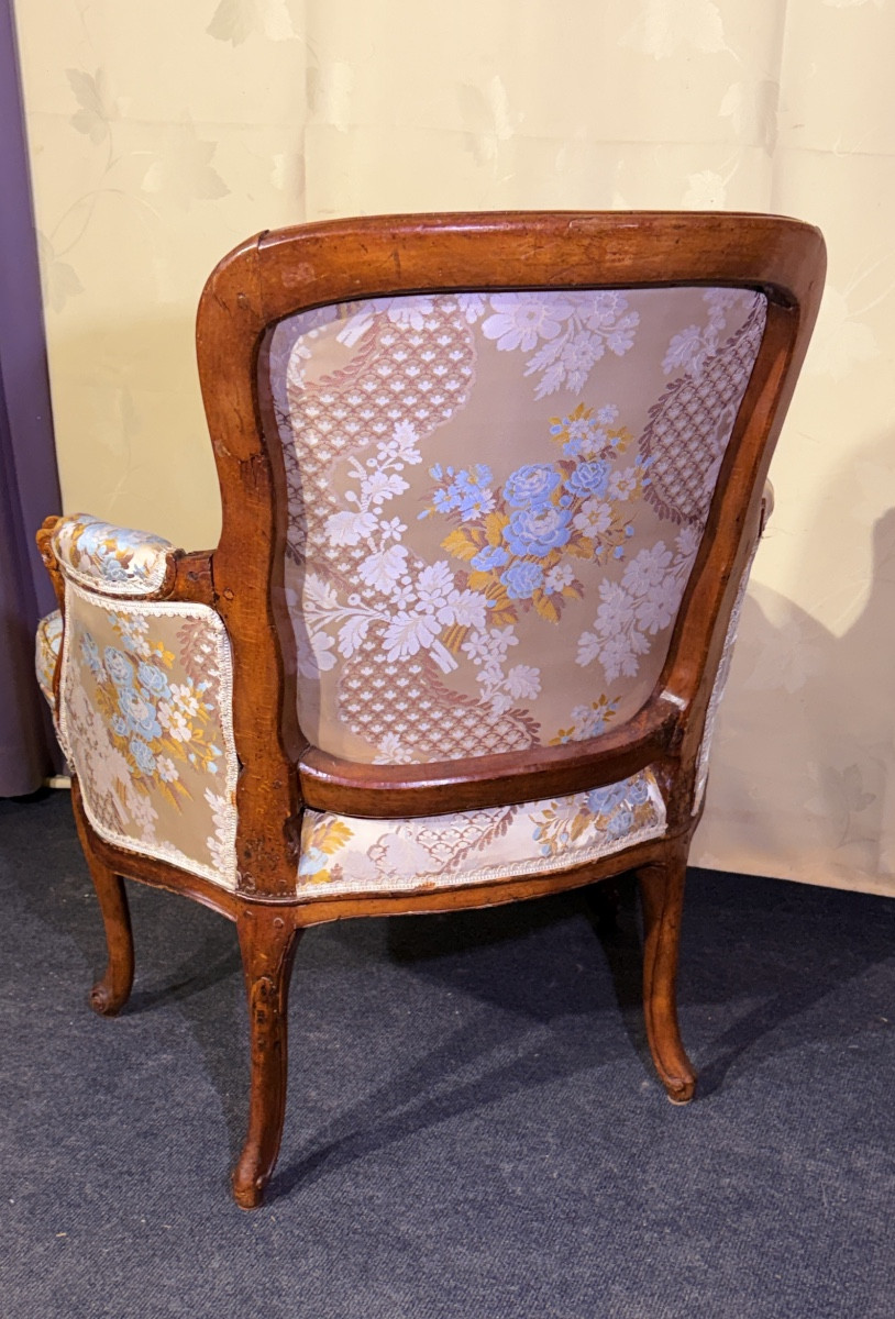 Bergère à Coussin , Estampillée Nicolas Quinibert Foliot ,Époque XVIIIe Siècle -photo-4