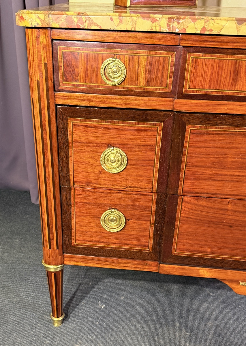 Commode Louis XVI , Époque XVIIIe Siècle -photo-2