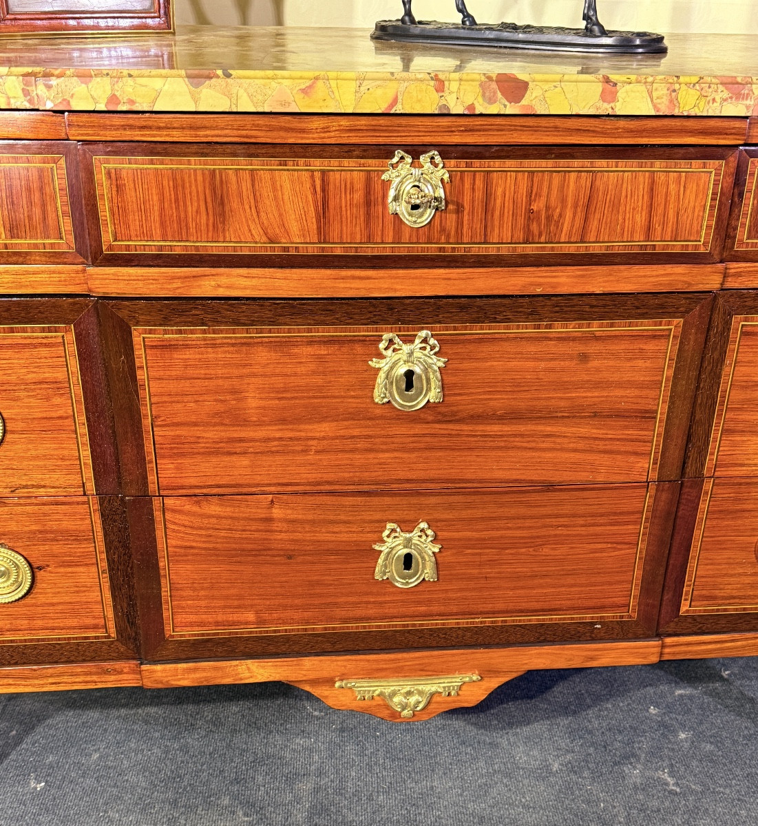 Commode Louis XVI , Époque XVIIIe Siècle -photo-3