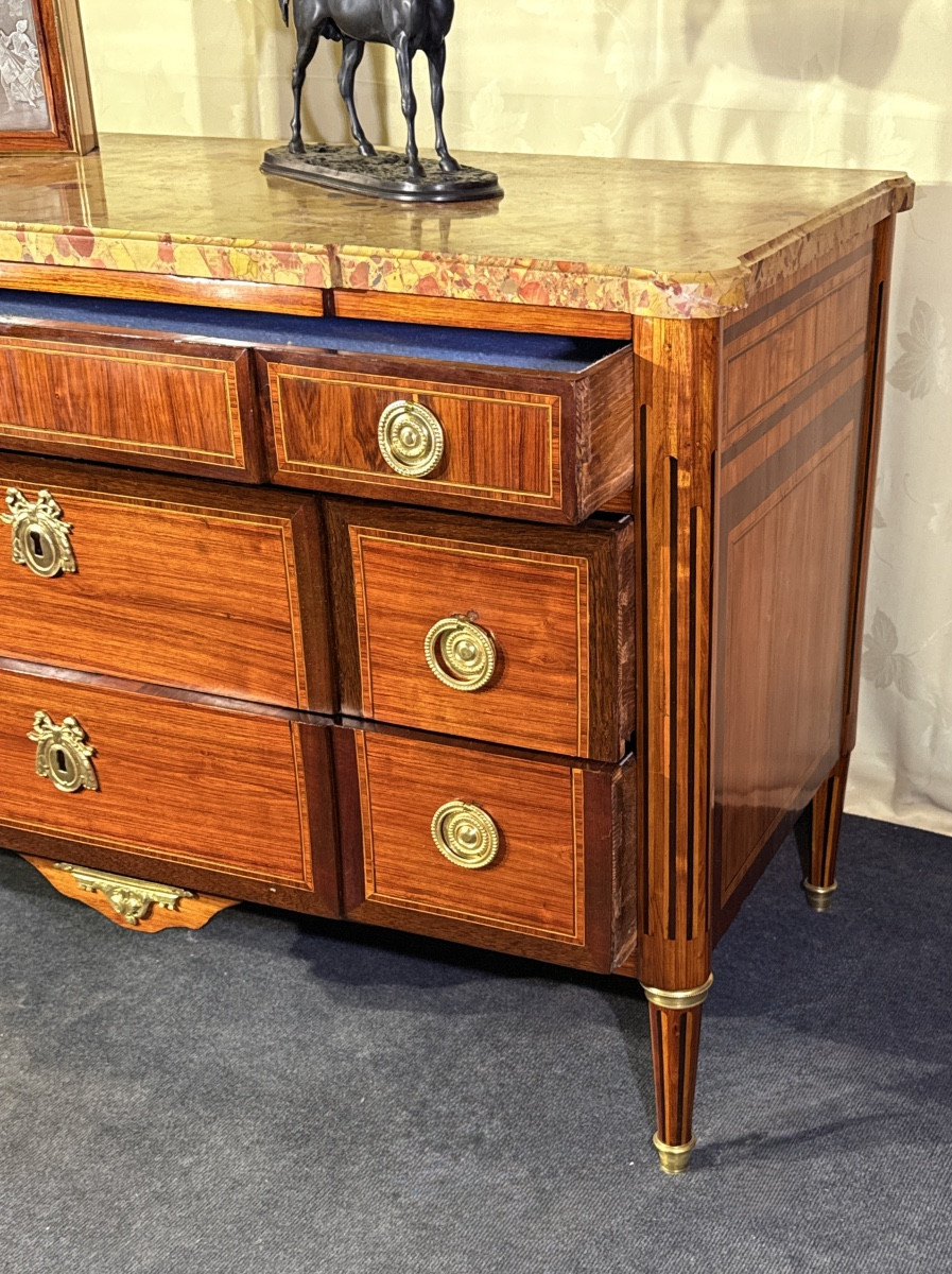 Commode Louis XVI , Époque XVIIIe Siècle -photo-6