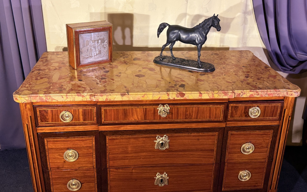 Commode Louis XVI , Époque XVIIIe Siècle -photo-8