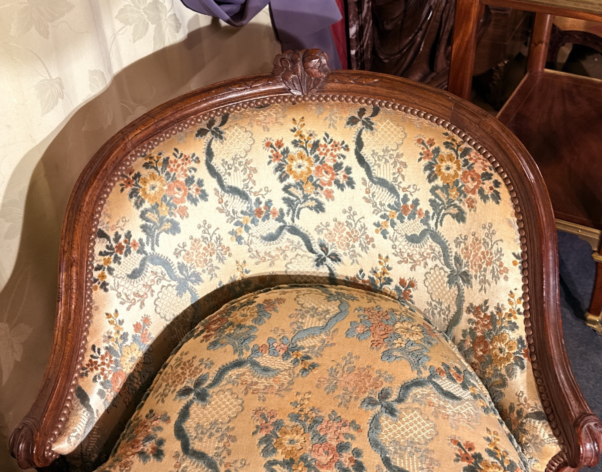 Meridienne Louis XV , Époque XVIIIe Siècle -photo-2