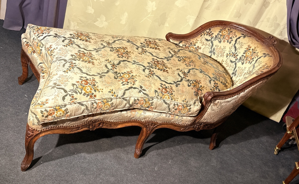 Meridienne Louis XV , Époque XVIIIe Siècle -photo-1