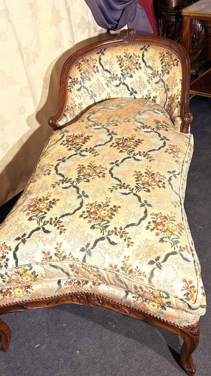 Meridienne Louis XV , Époque XVIIIe Siècle -photo-2