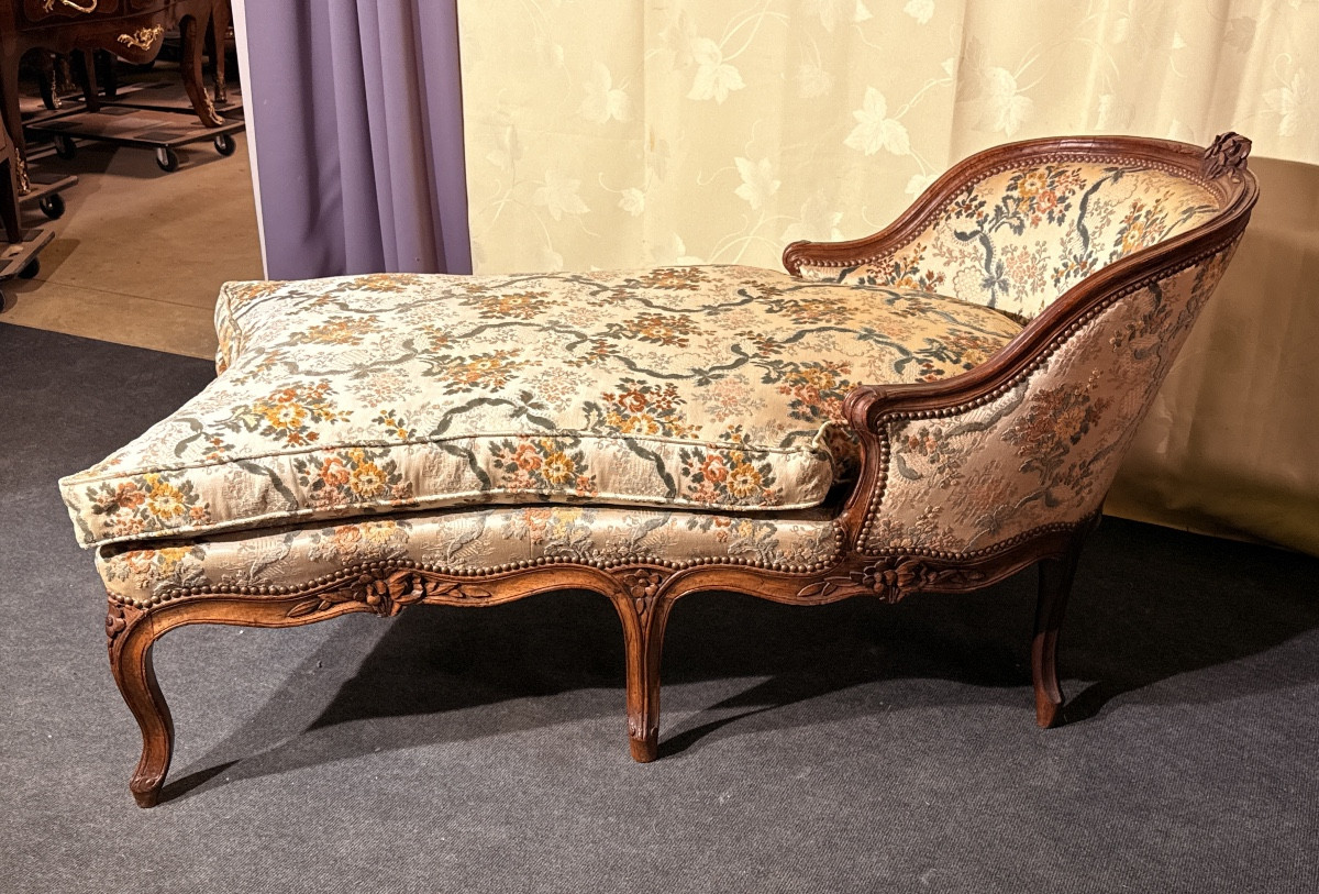 Meridienne Louis XV , Époque XVIIIe Siècle -photo-3