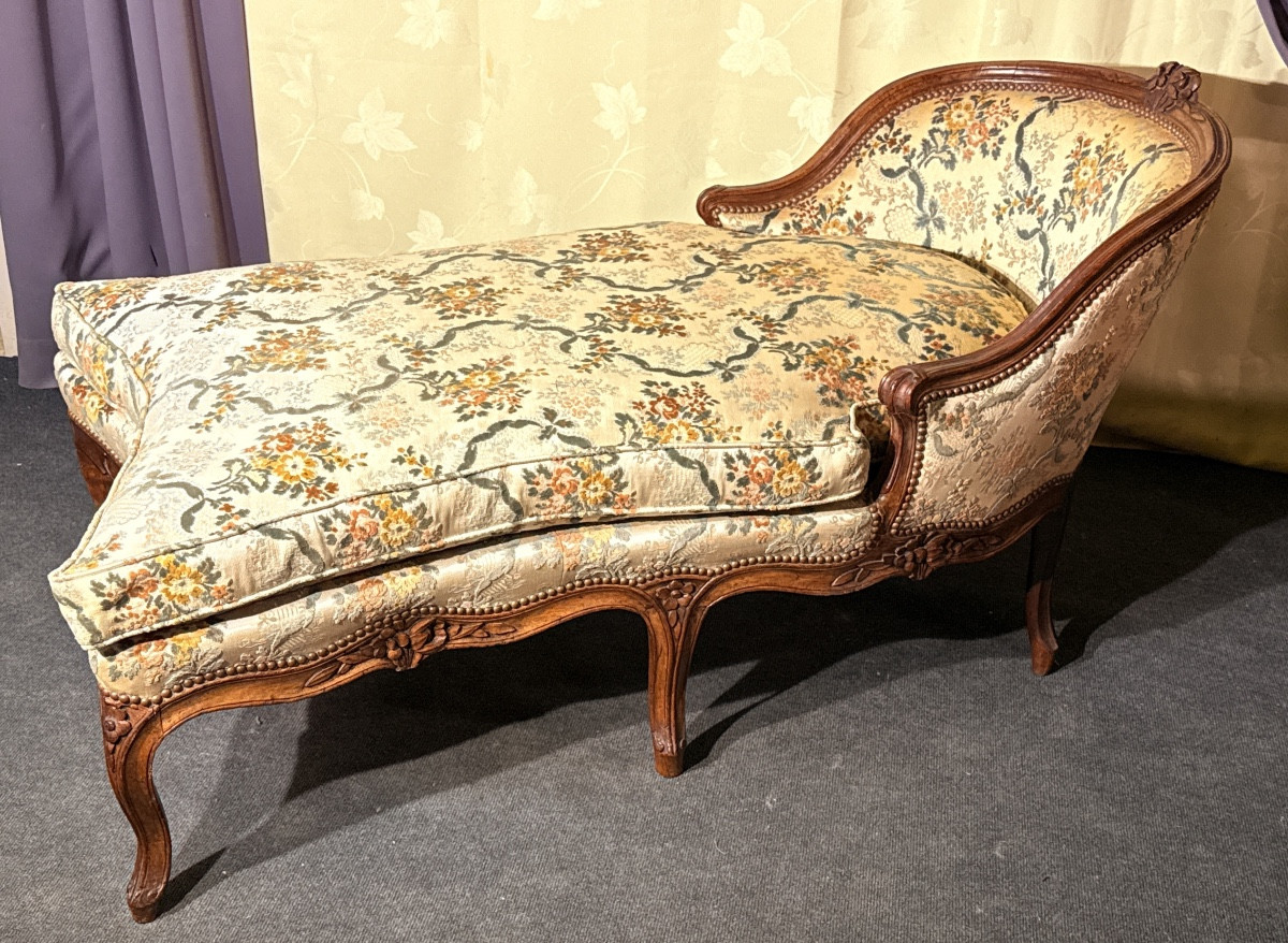 Meridienne Louis XV , Époque XVIIIe Siècle -photo-5
