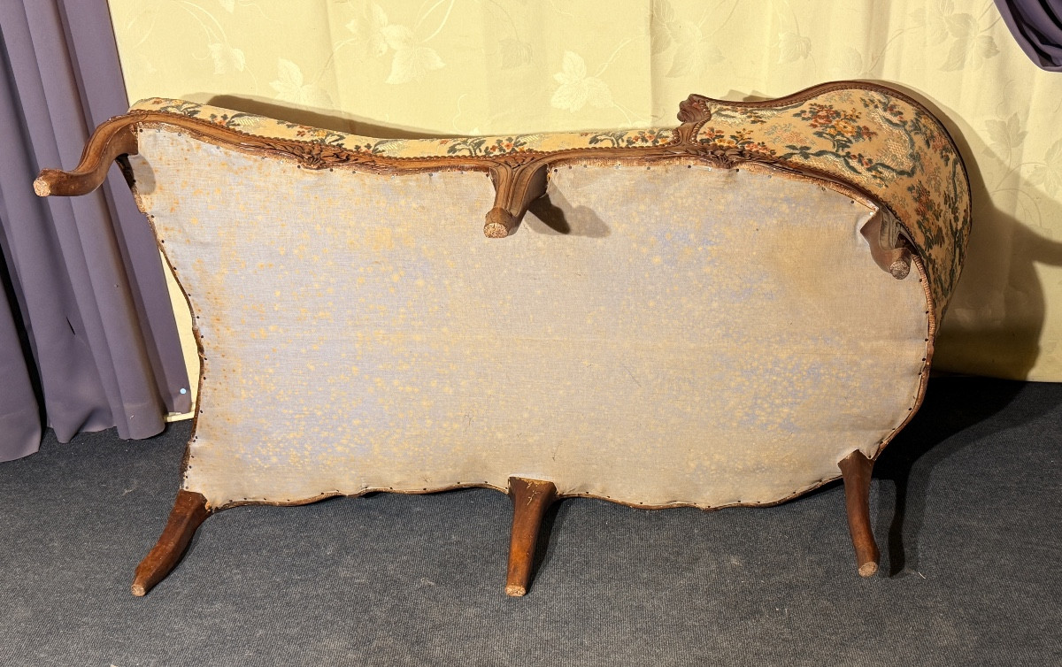 Meridienne Louis XV , Époque XVIIIe Siècle -photo-6
