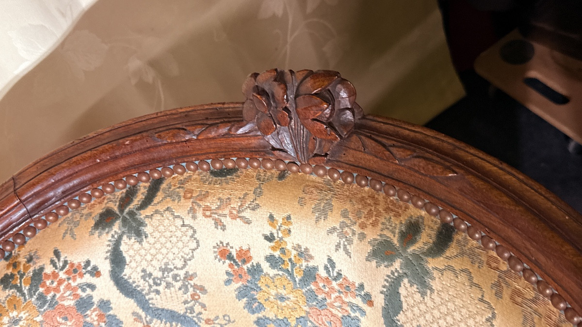 Meridienne Louis XV , Époque XVIIIe Siècle -photo-8