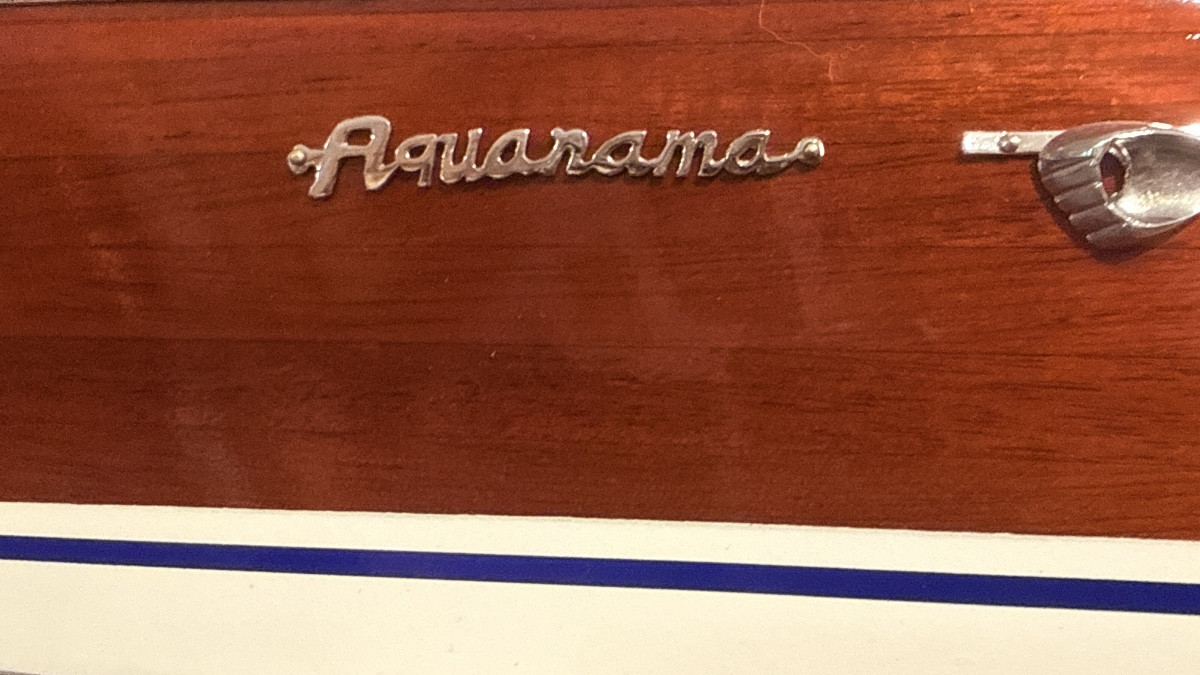 Maquette du RIVA  AQUARAMA , 87 CM -photo-3
