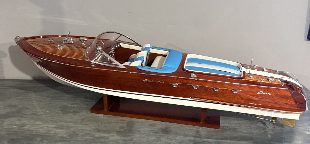 Maquette du RIVA  AQUARAMA , 87 CM -photo-3