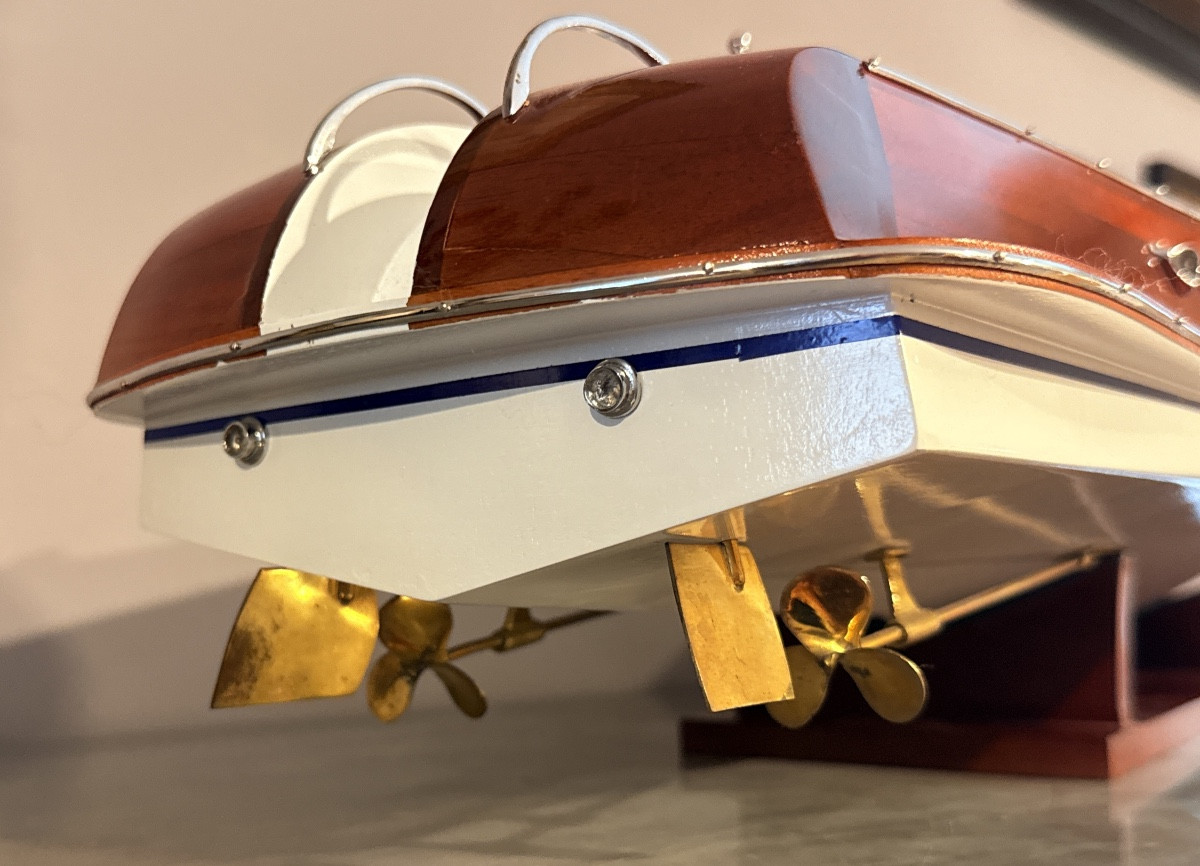 Maquette du RIVA  AQUARAMA , 87 CM -photo-6