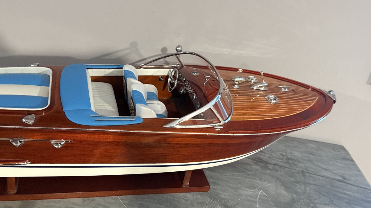 Maquette du RIVA  AQUARAMA , 87 CM -photo-8