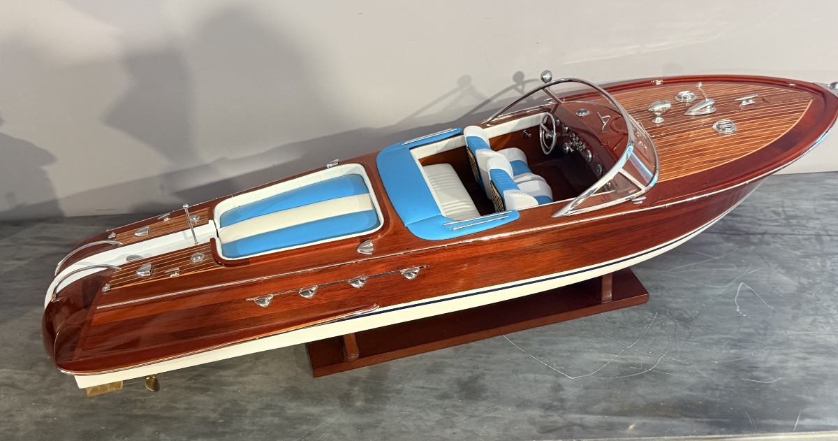 Maquette du RIVA  AQUARAMA , 87 CM 