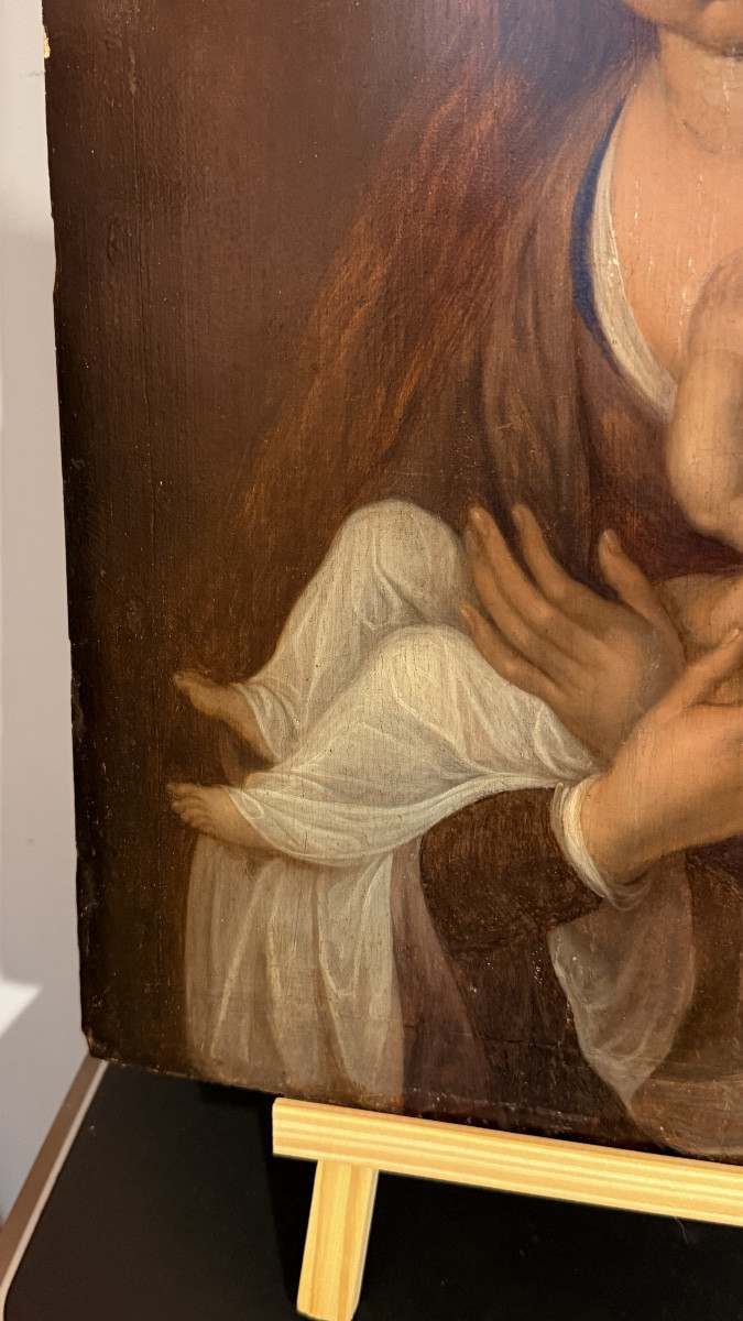 Tableau Vierge De Lait , 16th Century-photo-4