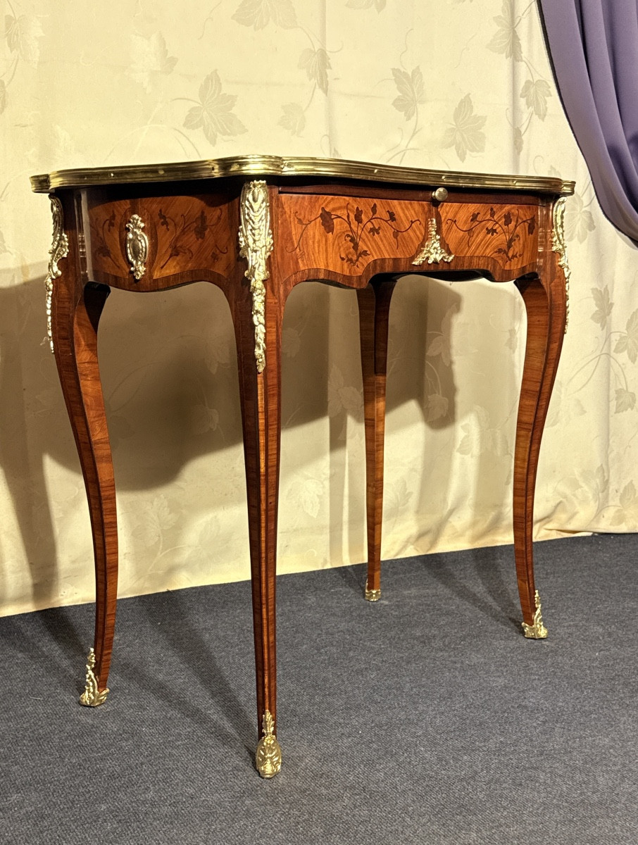 Louis XV Writing Table, 19th Century