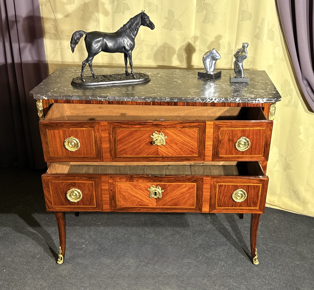 Commode Époque Transition , vers 1765-1775 , XVIIIe Siècle -photo-3