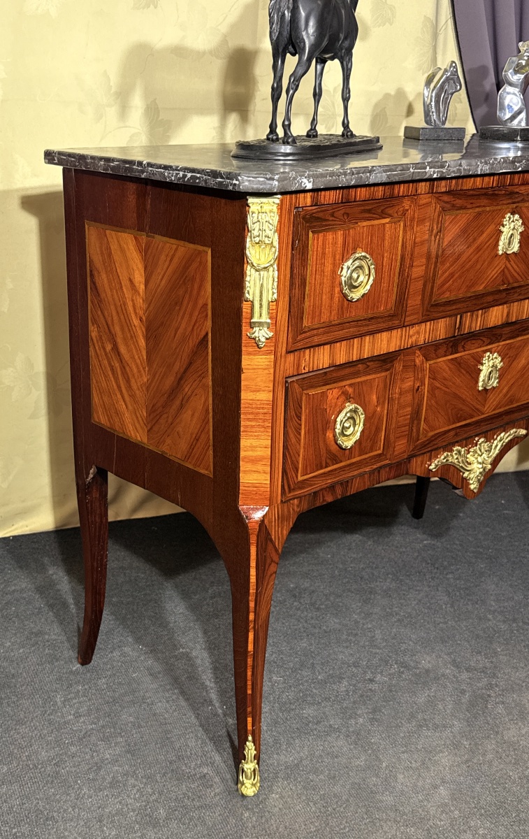 Commode Époque Transition , vers 1765-1775 , XVIIIe Siècle -photo-4