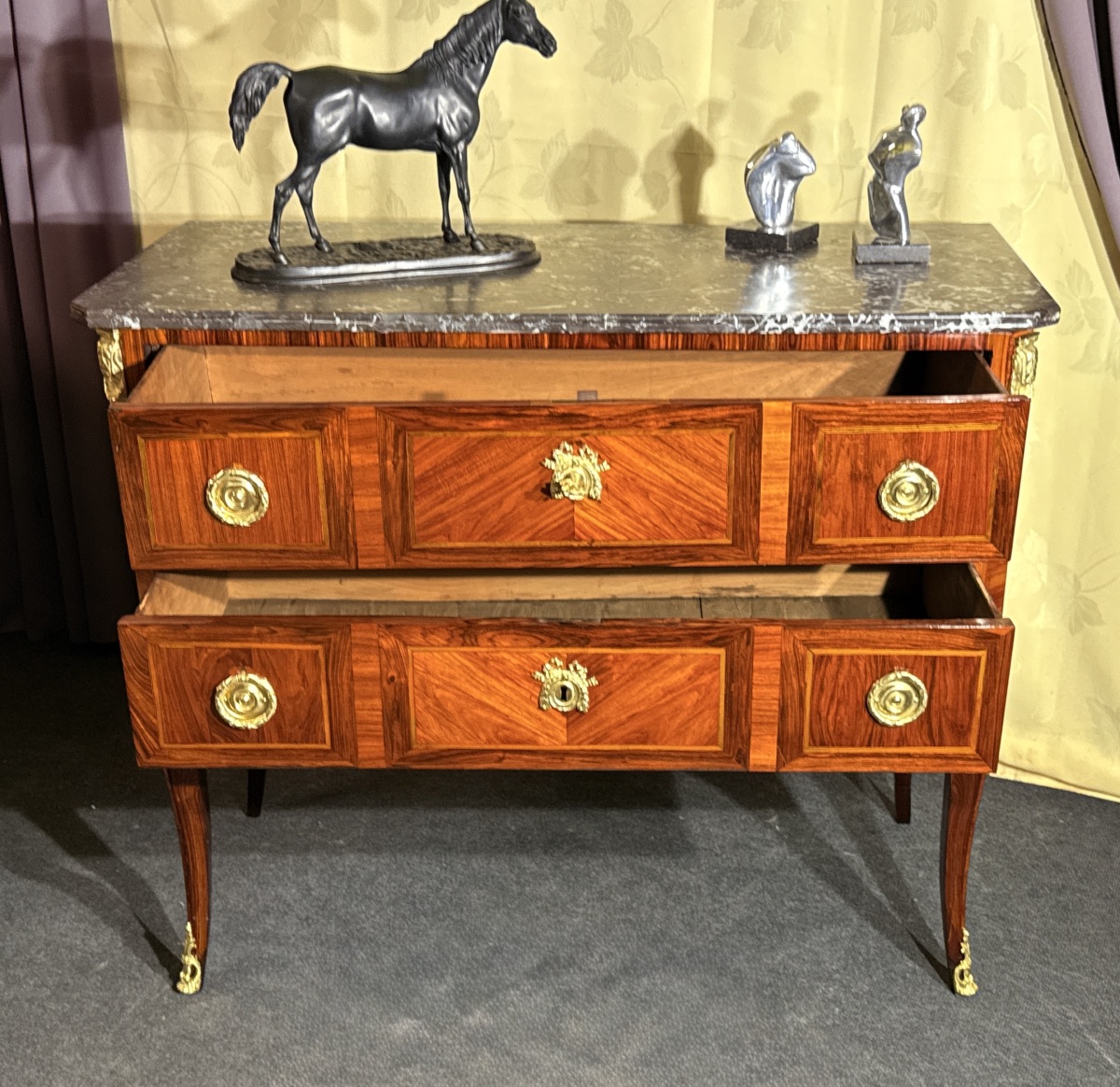 Commode Époque Transition , vers 1765-1775 , XVIIIe Siècle -photo-6