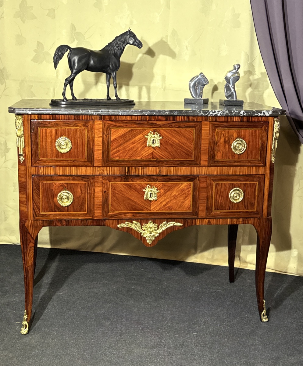 Commode Époque Transition , vers 1765-1775 , XVIIIe Siècle -photo-7