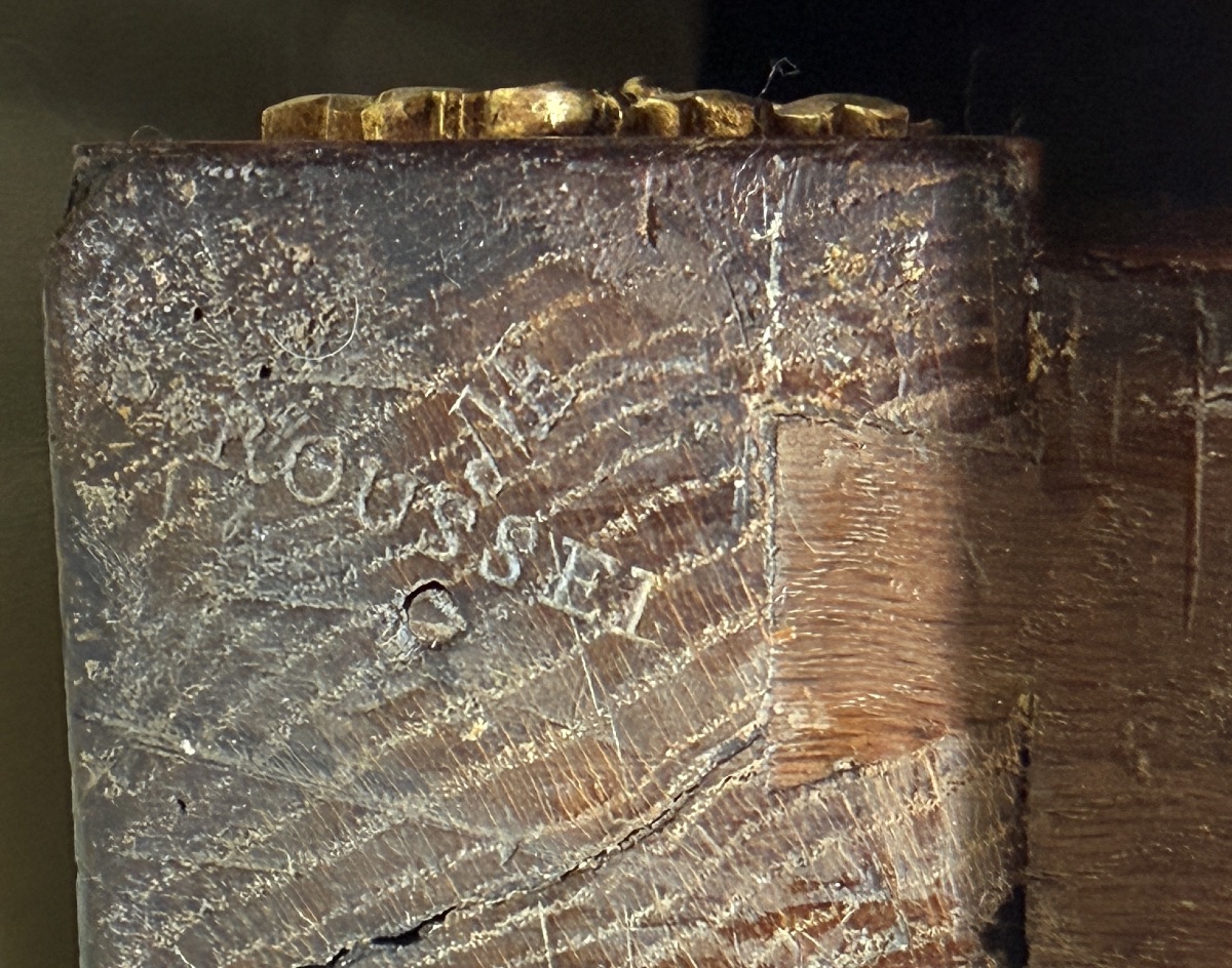 Commode Estampillée Pierre ROUSSEL , 18eme Siècle -photo-6