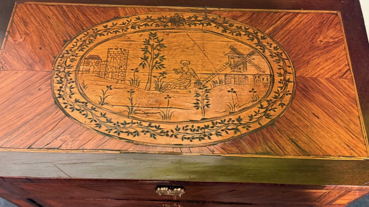 Table de Salon Louis XVI , Époque XVIIIe Siècle -photo-1