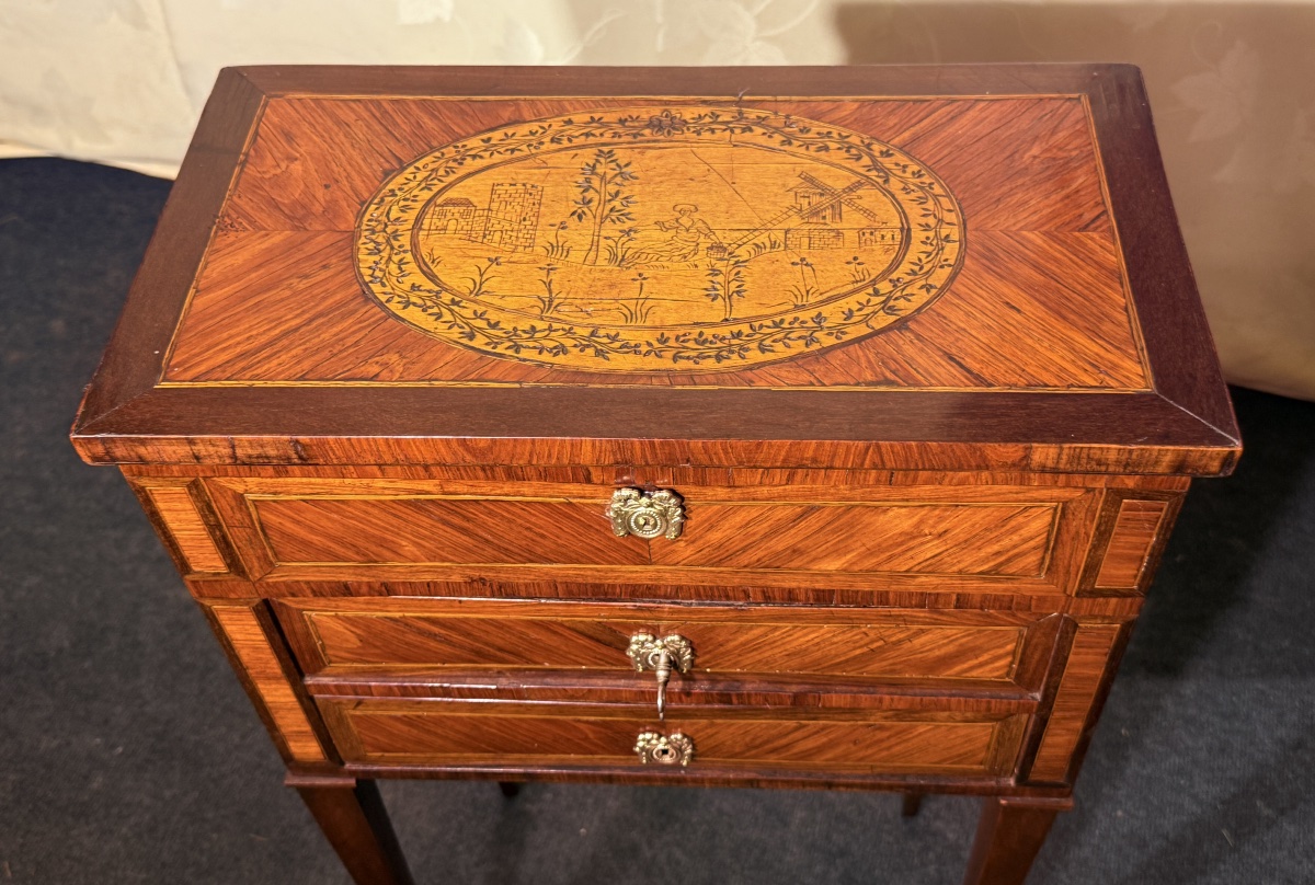 Table de Salon Louis XVI , Époque XVIIIe Siècle 