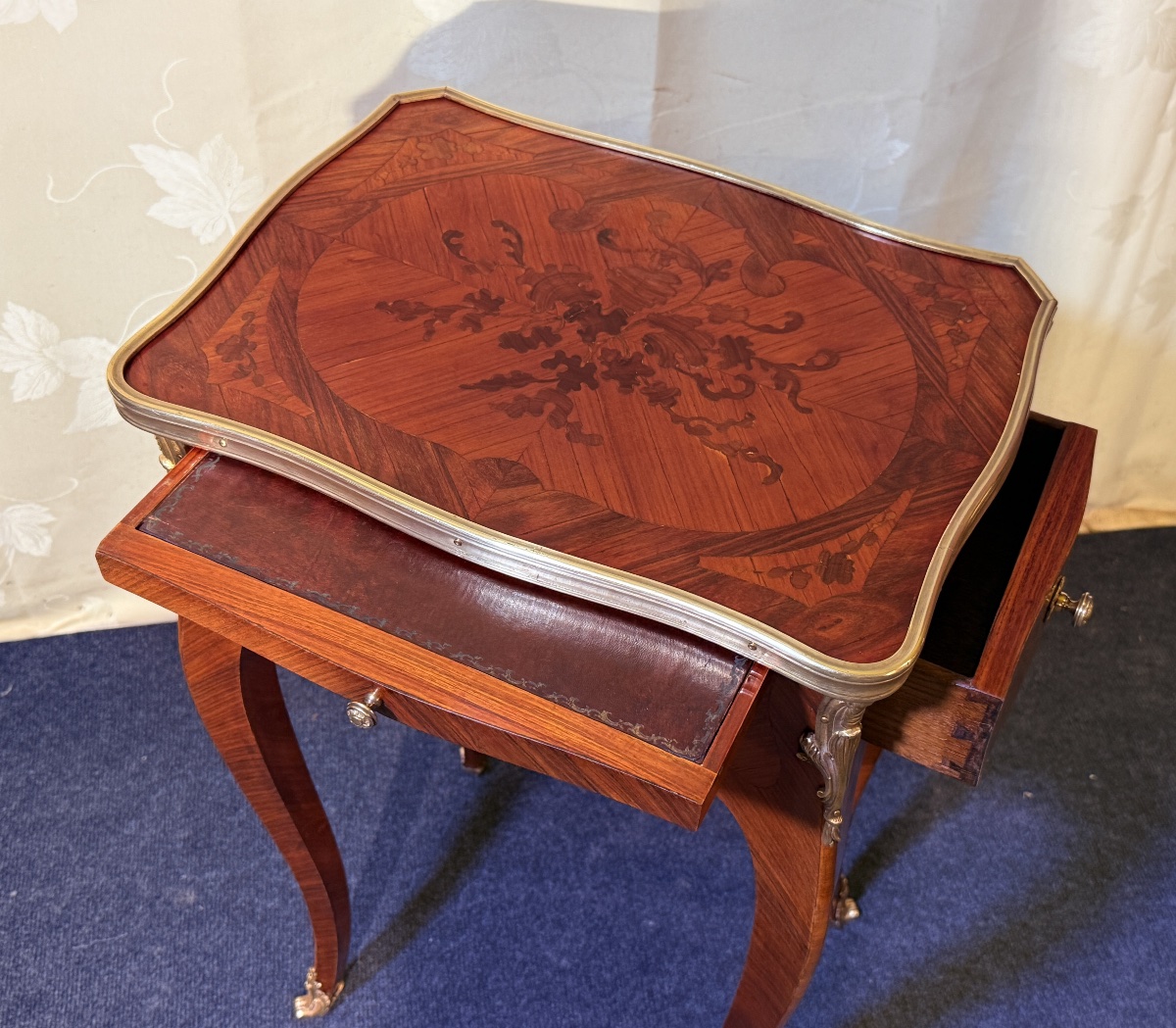 Coffee Table Designed By Alphonse Gouffe, Late 19th Century -photo-4