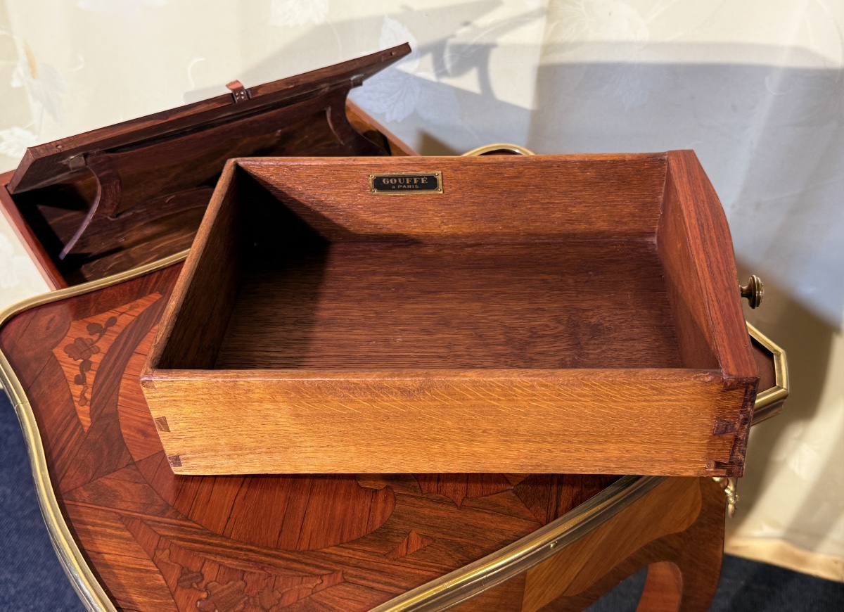 Coffee Table Designed By Alphonse Gouffe, Late 19th Century -photo-7
