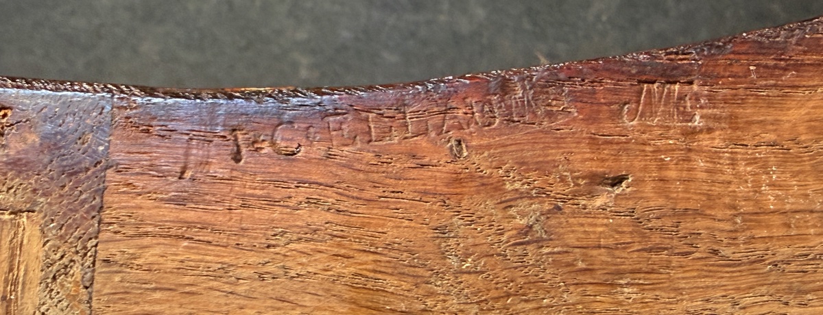 Commode Galbée , Estampillée J.C. ELLAUME, XVIIIe Siècle -photo-5