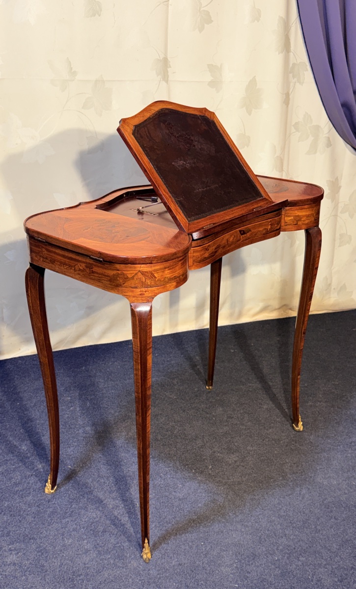 Fables de la Fontaine , Table à Transformation Époque  XVIIIe Siècle -photo-2