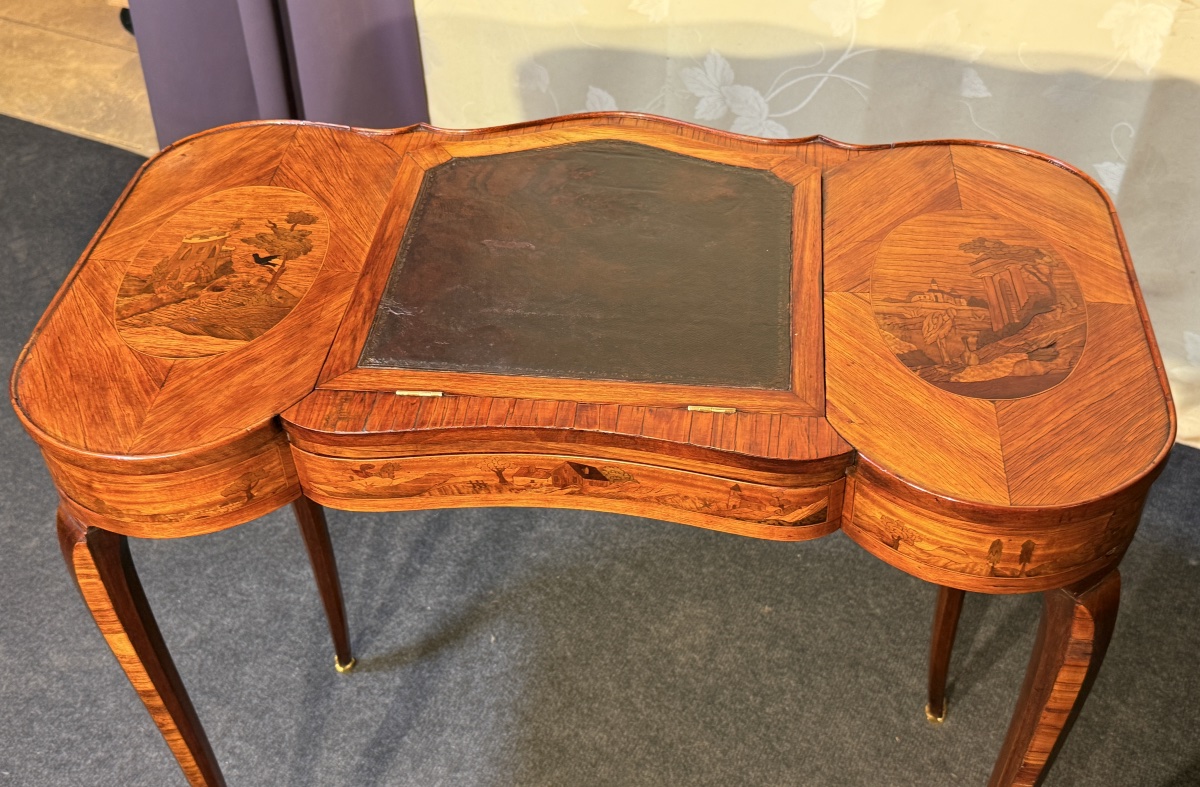 Fables de la Fontaine , Table à Transformation Époque  XVIIIe Siècle -photo-3
