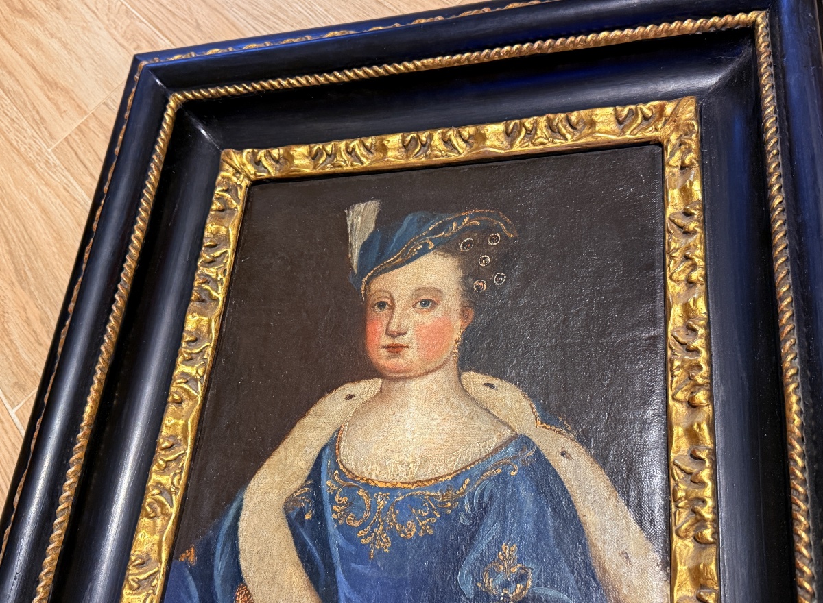 D’après Pierre GOBERT , Portrait de Marie Thérèse d’AUTRICHE , XVIIe 