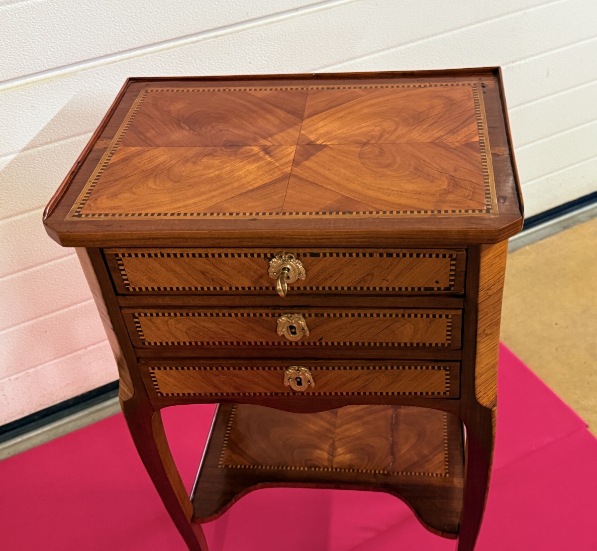 Table de Salon Estampillée DUSAUTOY , 18eme Siècle -photo-4