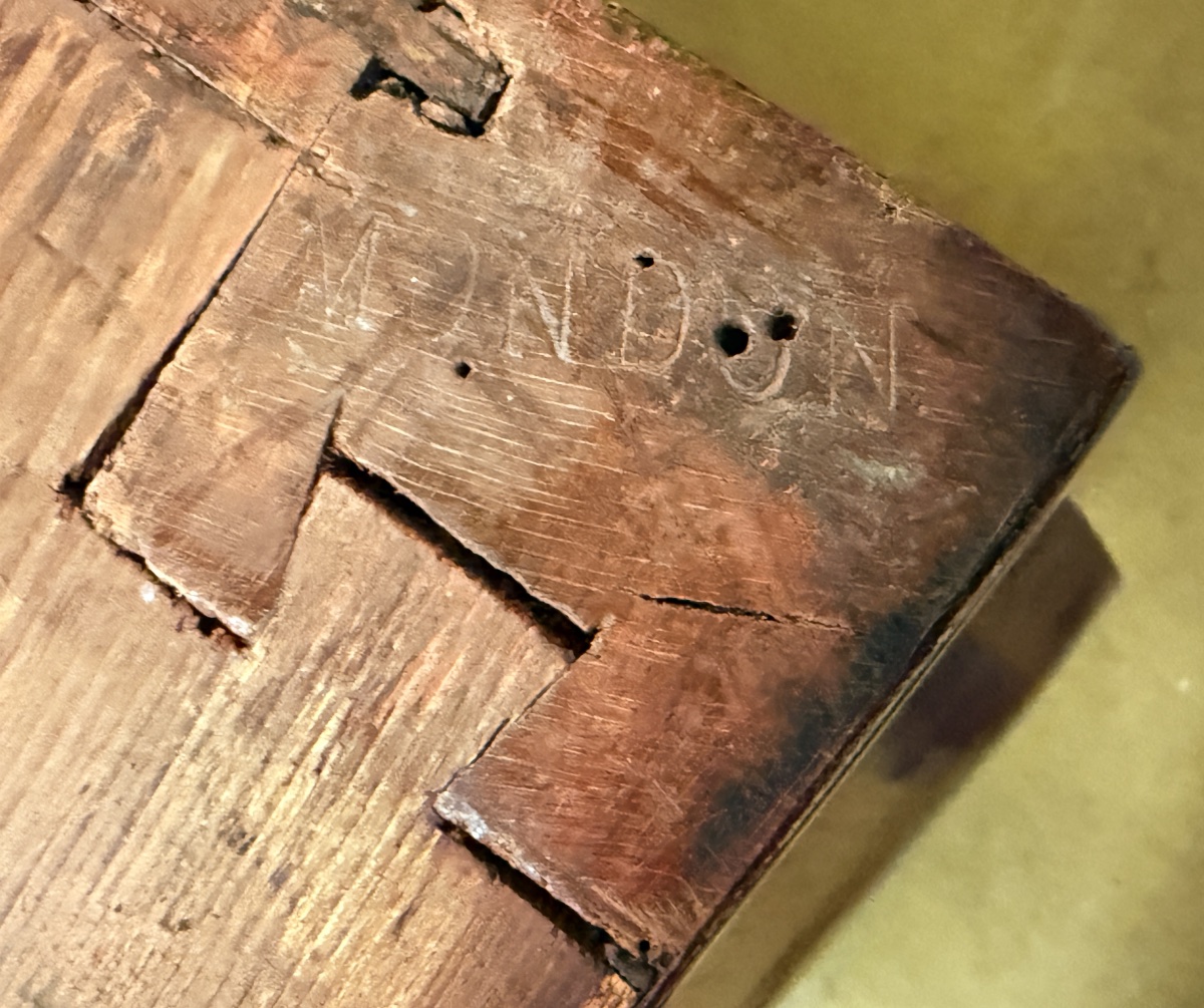 Commode Tombeau, Estampillée MONDON , XVIIIe Siècle -photo-8
